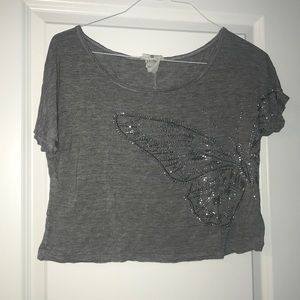 Butterfly Crop Top🦋